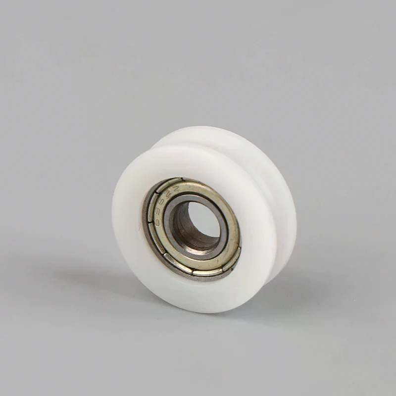 Door And Window Slide Wheel 626 Bearing Pulley 6*22*7MM Planar Wheel U-shaped Groove Nylon Pad Injection Material Moving