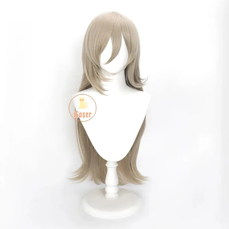 Anime My Happy Marriage Kiyoka Kudou Cosplay Wig Light Blond Long Hair Purple Hair Rope Miyo Saimori Halloween Party Women Men