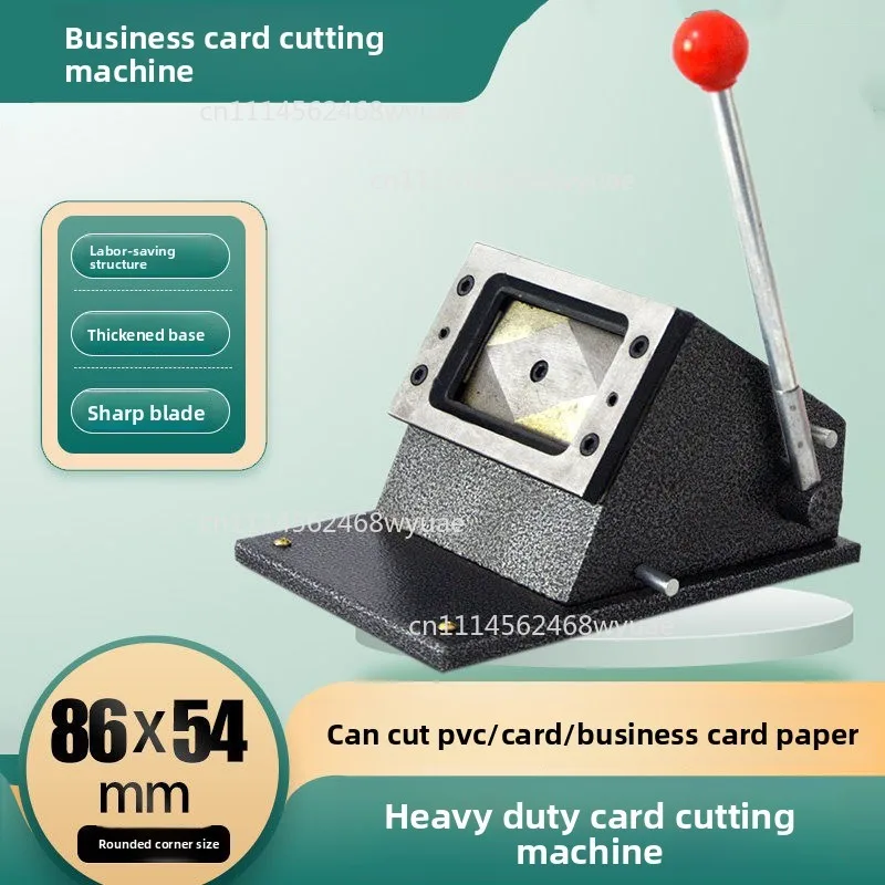88*63mm R3 Playing Card Die Cutter Business Card Cutter Heavy Duty Cutter Business Card 90*55mm 86*54mm