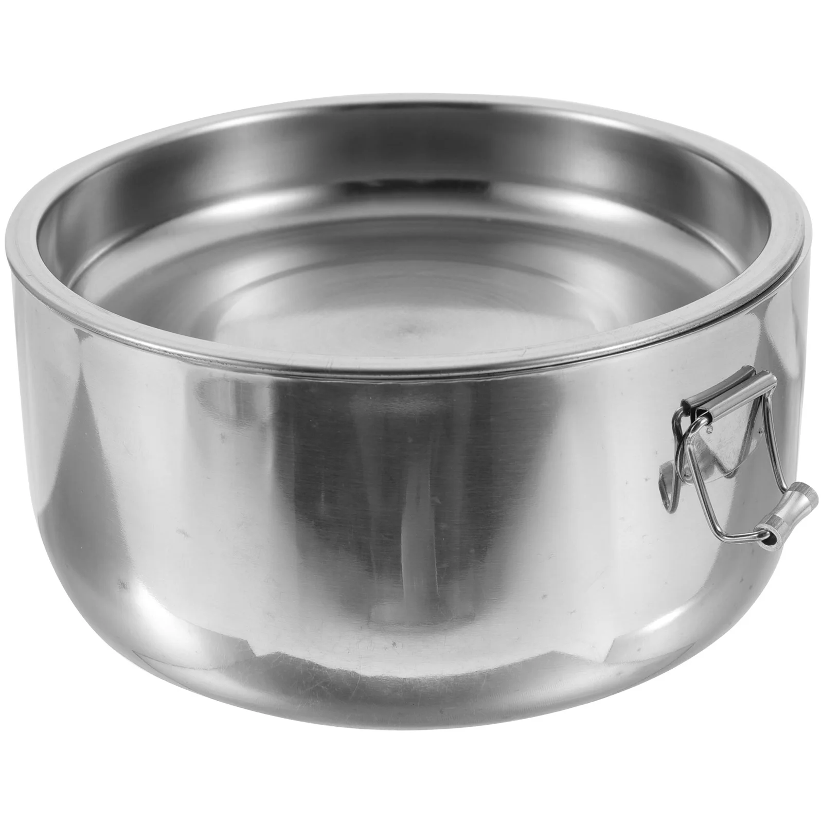 

Stainless Steel Lunch Box Double Layer Insulated 16cm Portable Food Container for School Work Picnic Use Leak Proof Thermal