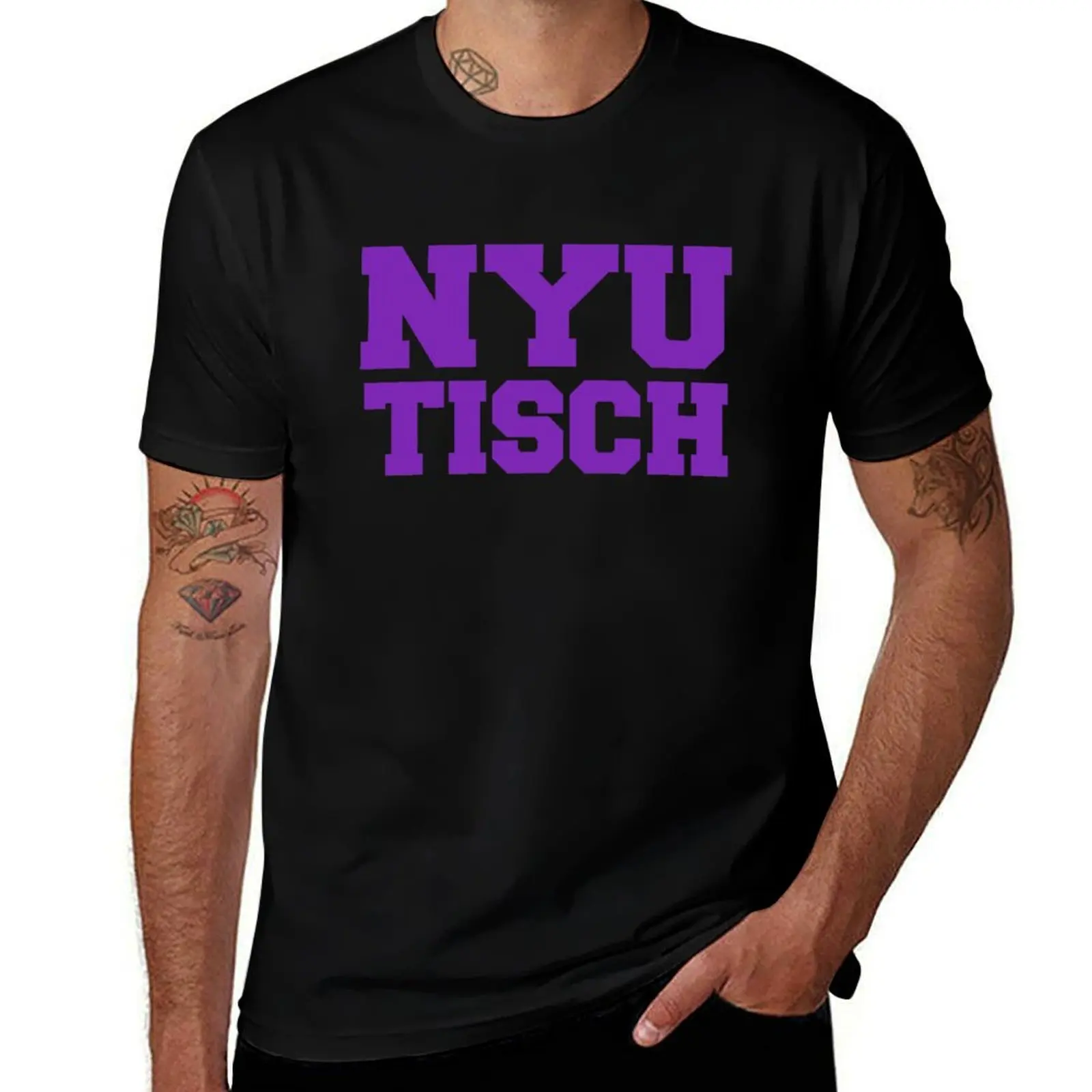 

NYU Tisch 46 T-Shirt man t shirt designer anime tshirt T-Shirt