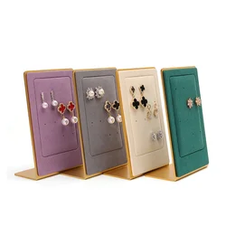 Metal Earrings Jewelry Display Stand Earring Necklace Storage Display Props Counter Display Jewelry Stand Jewelry Organizer