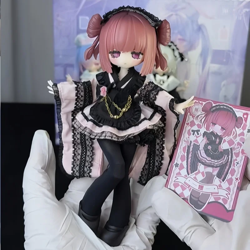 1/12bjd Blind Box Xiazhongshi Asymptomatic Series Anime Action Movable Joint Mingyue Body Desktop Decoration Gift Presale 35days