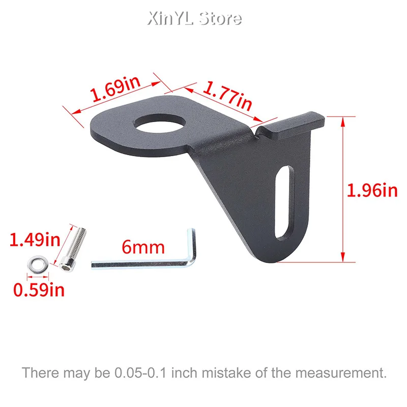 Car A Pillar Corner Antenna Bracket Iron Holder Front Door Mounting for Jeep Wrangler JK JL BJ40  Exterior Accessories - view 4