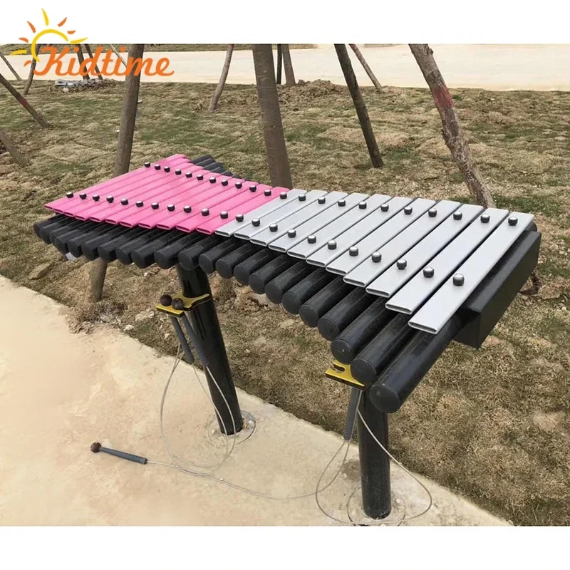 Musical Instrument Set Outdoor Marimbas Metallophones Percussion Instrument Kids Xylophone For Park