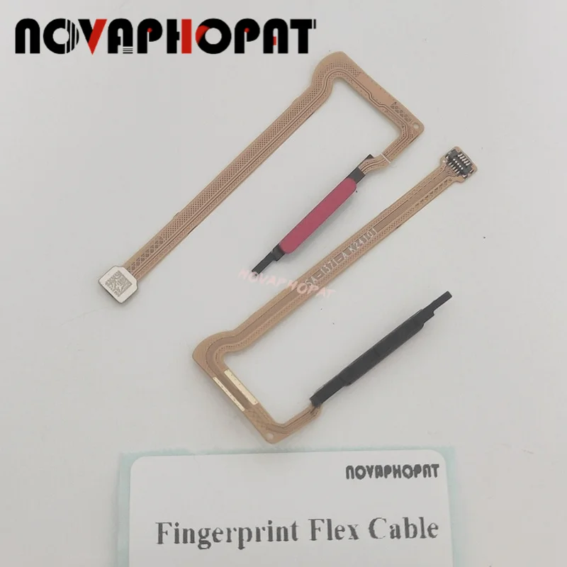For ZTE Nubia Focus 5G Fingerprint Power On Off Switch Home Control Unlock Key Button Sensor Flex Cable