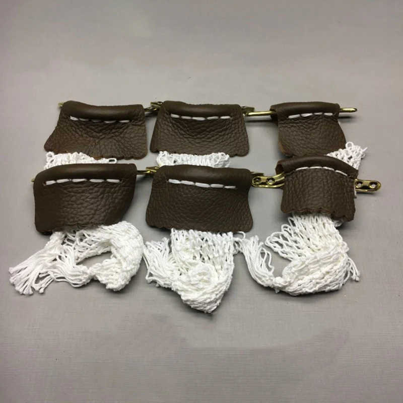 

Карманные сетки для снукера, бильярдный бильярдный стол, карманная сетка, сменный стол для снукера, кожаные карманы, набор из 6-B60B