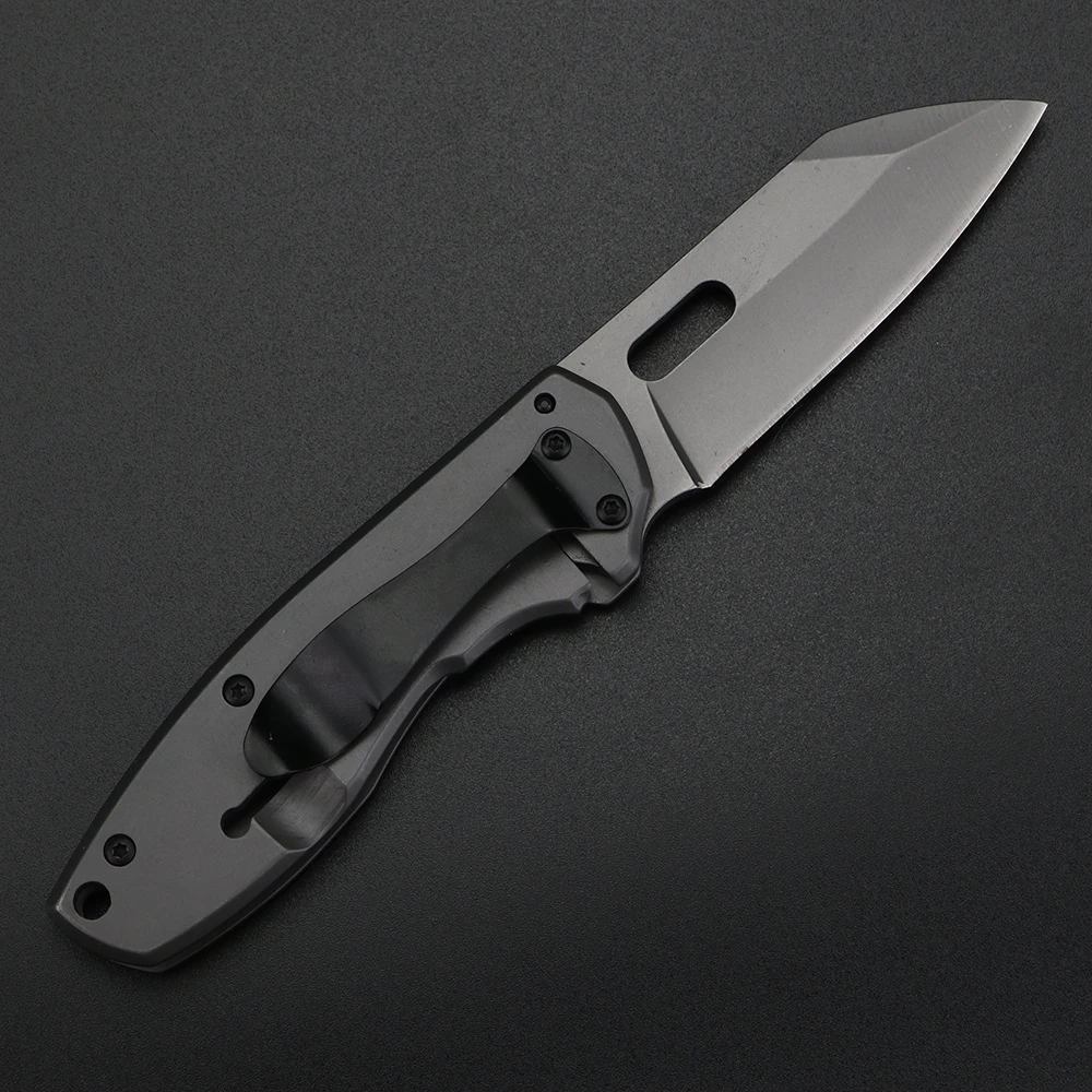 All steel camping survival knife Mini outdoor folding knife Multi energy knife EDC tool