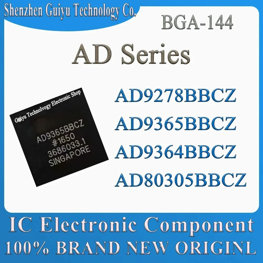 

Микросхемы AD9278BBCZ, AD9365BBCZ, AD9364BBCZ, AD80305BBCZ, AD9278BB, AD9365BB, AD9364BB, AD80305BB, AD9278, AD9365, AD9364, AD803 BGA-144