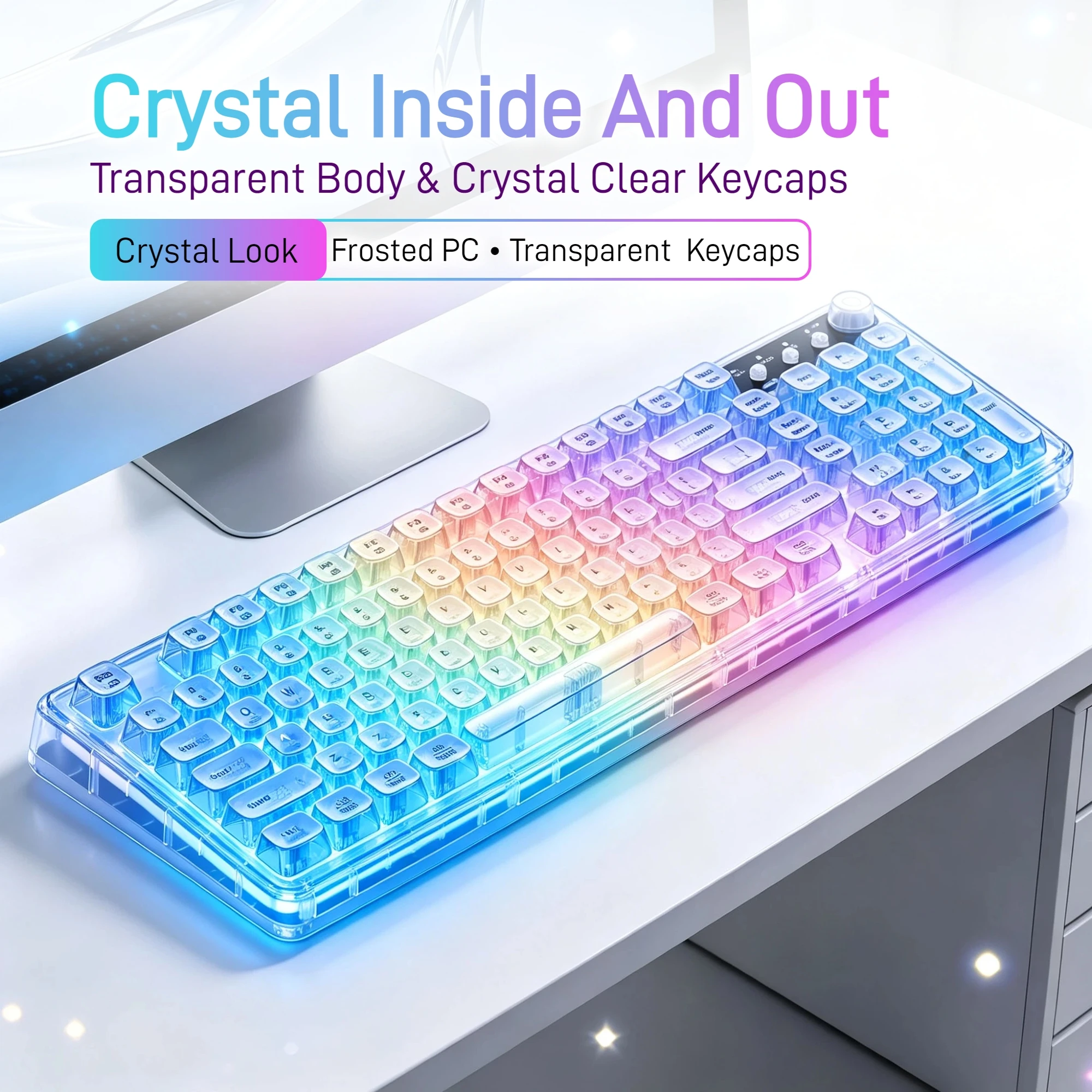 Keyboard Gaming Nirkabel Trans - Desk Setup Pc And Laptop ulasan dan harga