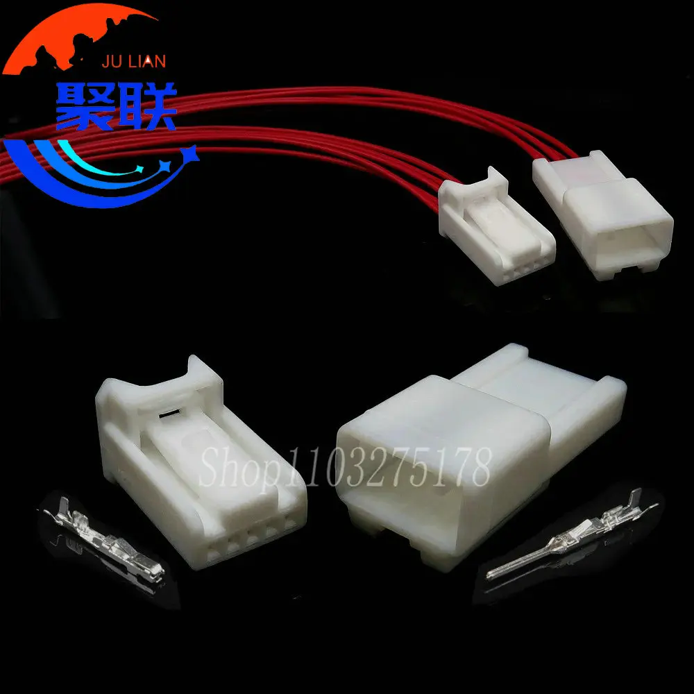 1Set 5Pin 90980-12365 90980-12366 Male Female Automotive Wiring Unsealed Replacement Connector Car Socket 12365 12366