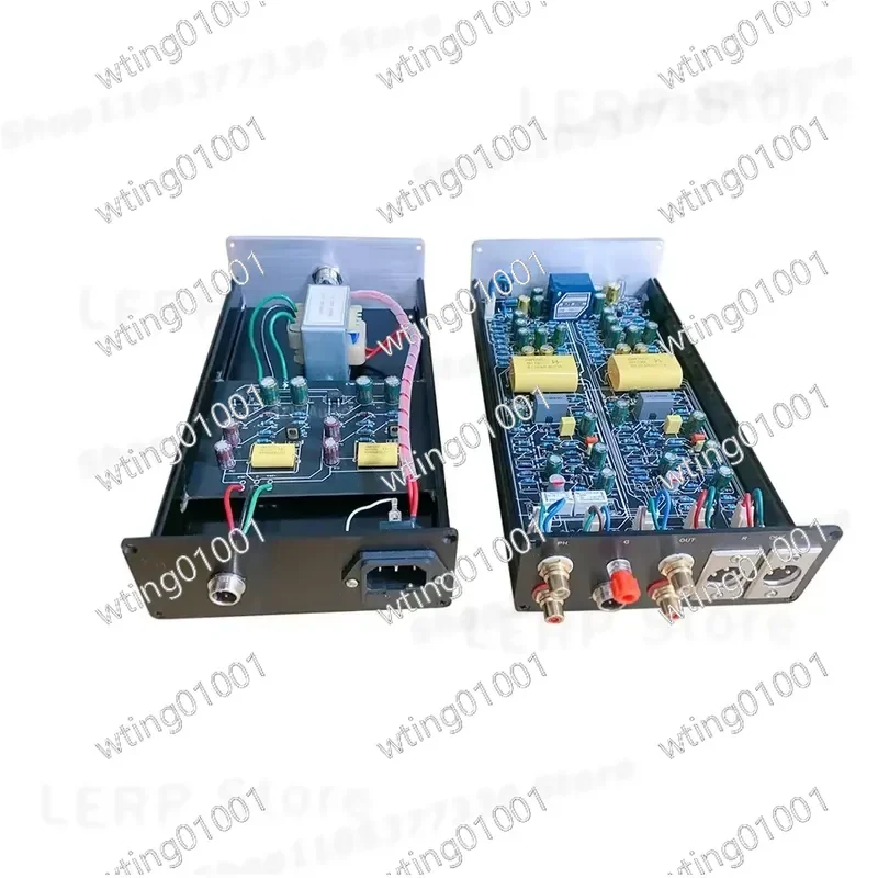 for MM MC Phono Preamp Class A High Gain Balanced Output True Equilibrium Vinyl Record Player Amplifier Dynamic Magnet Coil