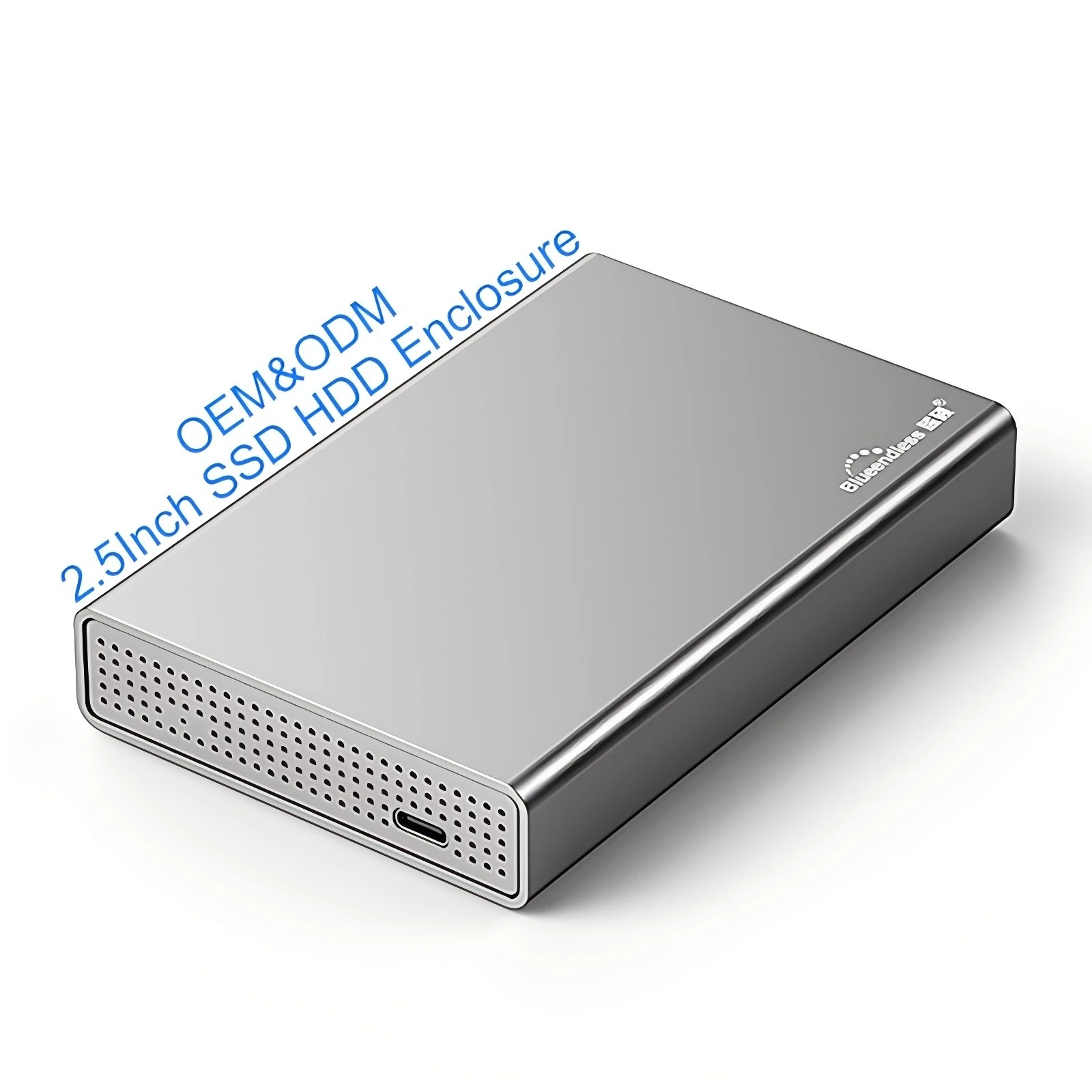 

SATA External 2.5 USB-C HDD Enclosure 9.5MM 15MM 2.5 Inch External Hard Drive SSD HDD Case Enclosure Aluminum