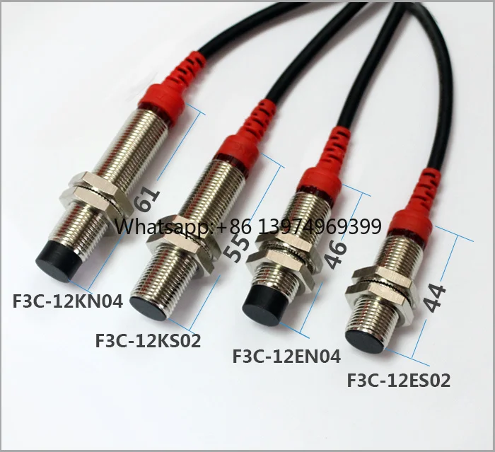 Non-Flushed M12 Inductive Sensor Switch with 4mm PNP Output