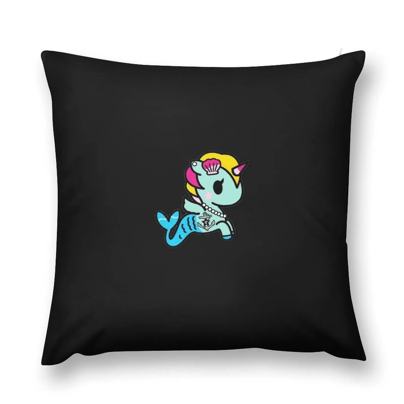 Tokidoki unicorno mermaid Sticker Throw Pillow Christmas Pillows Room decorating items Cushions For Children pillow