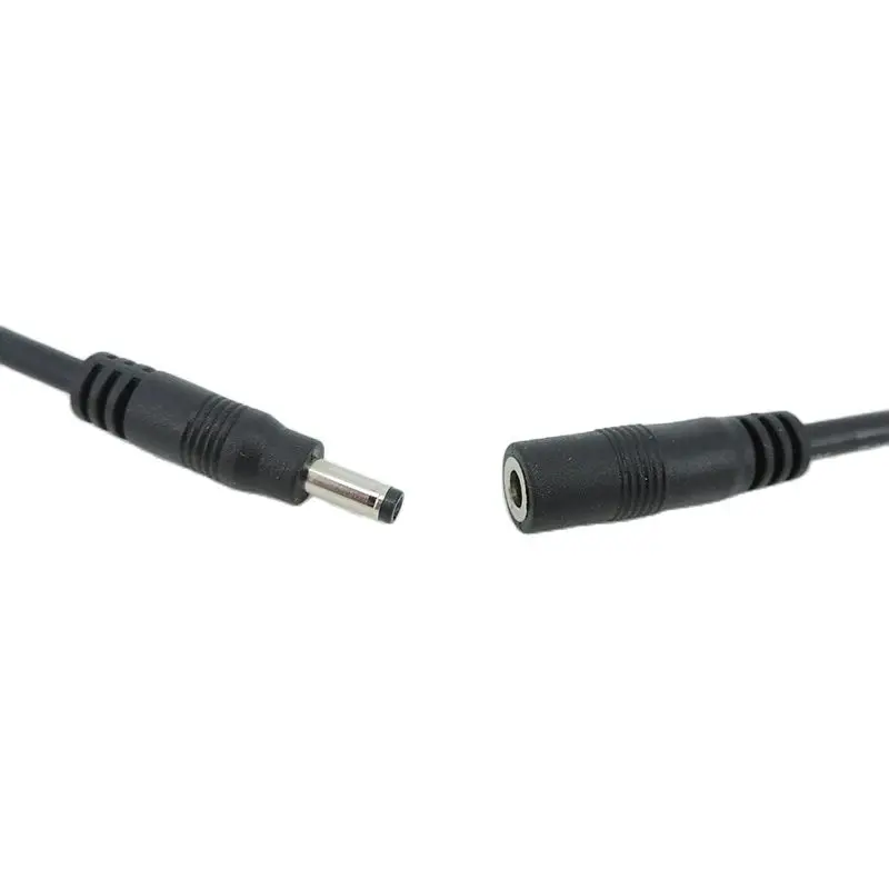 DC fêmea e macho cabo conector, Power Plug, fio de extensão, Jack adaptador, Q1, 0.5m, 4.0x1.7mm