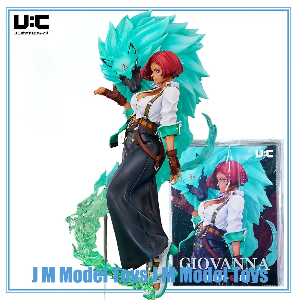 【JM】100% Original in Stock Union Creative International Ltd Guilty Gear -Strive-  Giovanna Rei Collection Series Garage Kit