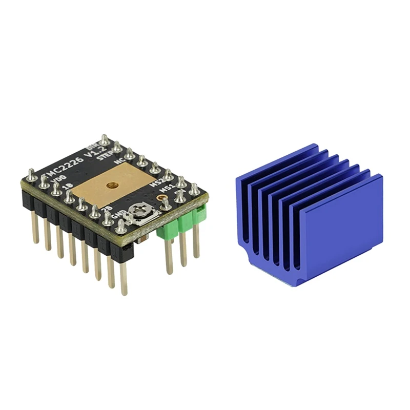 MKS TMC2226 Stepper Motor Driver With Heatsink Ultra-Quiet Driver Replace TMC2209 TMC2208 3D Printer Accessories