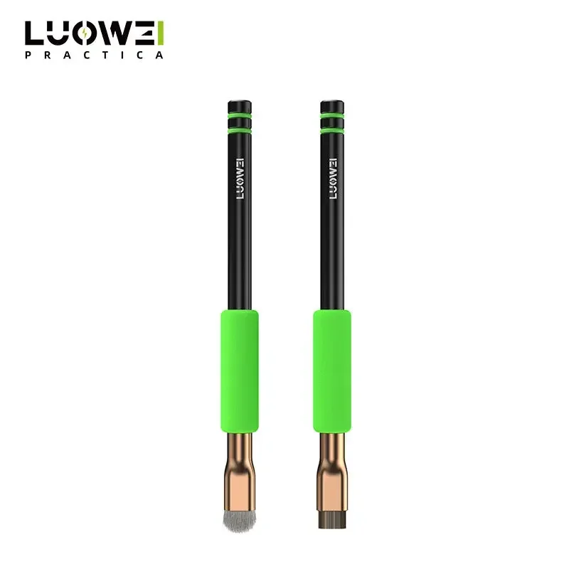 LUOWEI LW-BR01 Anti-Static IC Chip PCB Welding Steel Brush Mainboard Chip Glue Removal CPU Clean Dust BGA Repair Soldering Brush