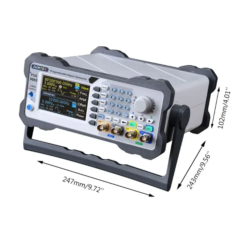 PSG9080 80M Programmable Digital Control DDS Dual-Channel Arbitrary Waveform Frequency Meter Function Generator