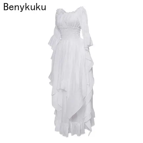 8 best sales vit viktoriansk klänning - №8