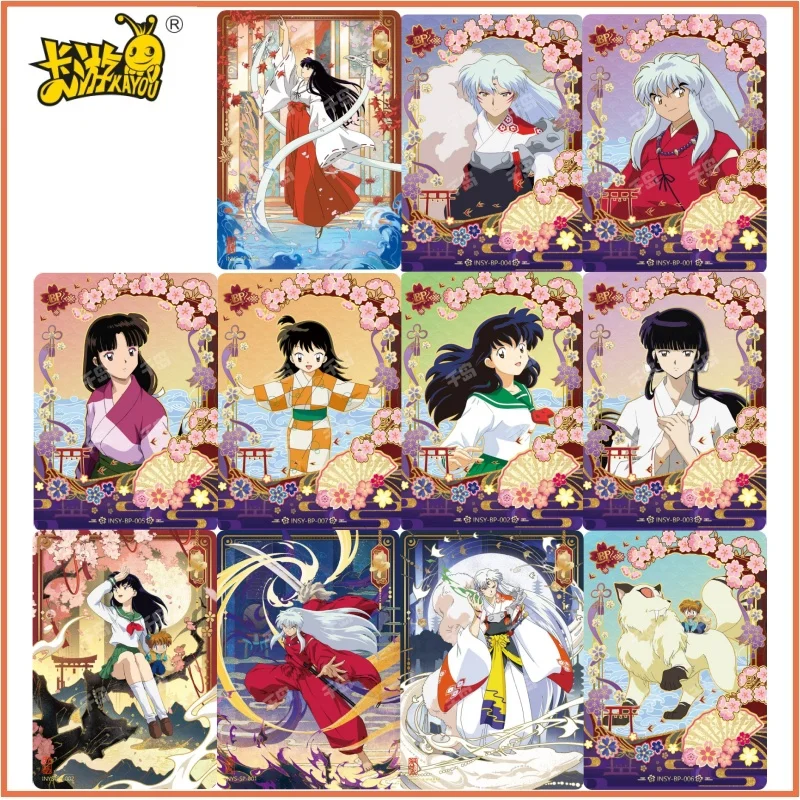 

LEKA Inuyasha Collection Cards SP BP ◇LR QR MR SSR Paper Card Anime Character Game Card Kids Toy Halloween Christmas Gift