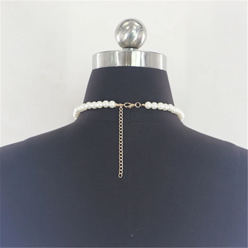 Modische Damen-Handgefertigte Imitationsperlen-Körperkette Verstellbare Choker-Taillenkette Hochzeits-Brautschmuck 2026 – Detail 7