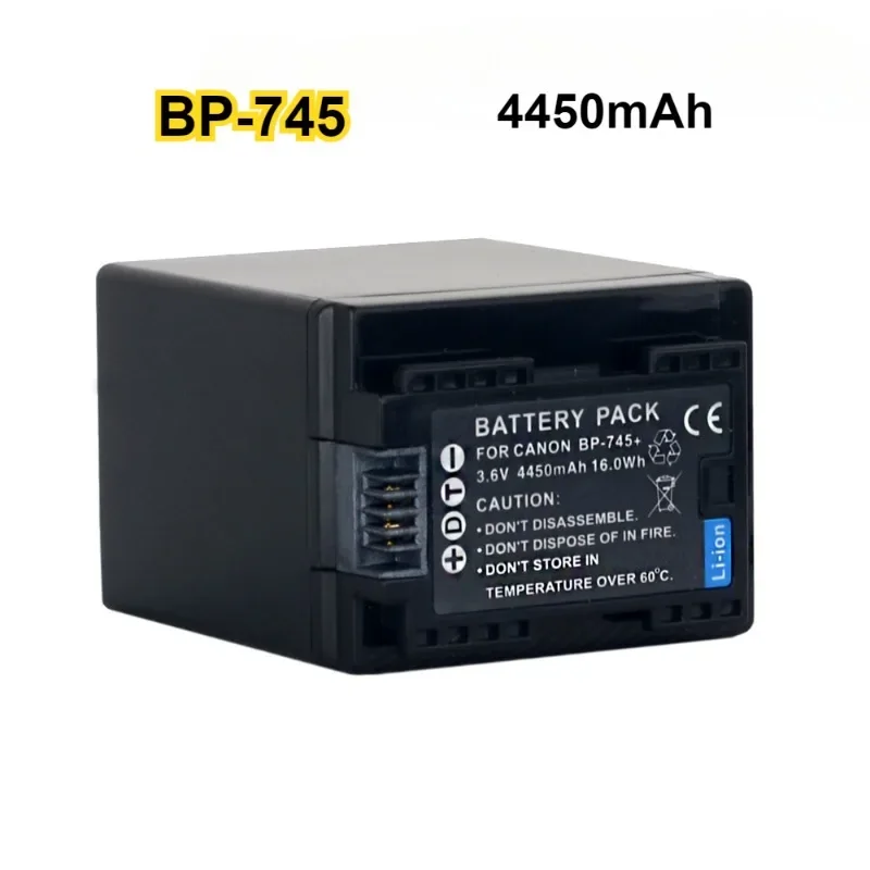 BP-727 BP-745 Battery for Canon Vixia HFR80 HFR82 HFR800 HFR30 HFR32 HFR300 HFR40 HFR42 HFR400 HFR50 HFR62 HFR70 HFR52 HFR500