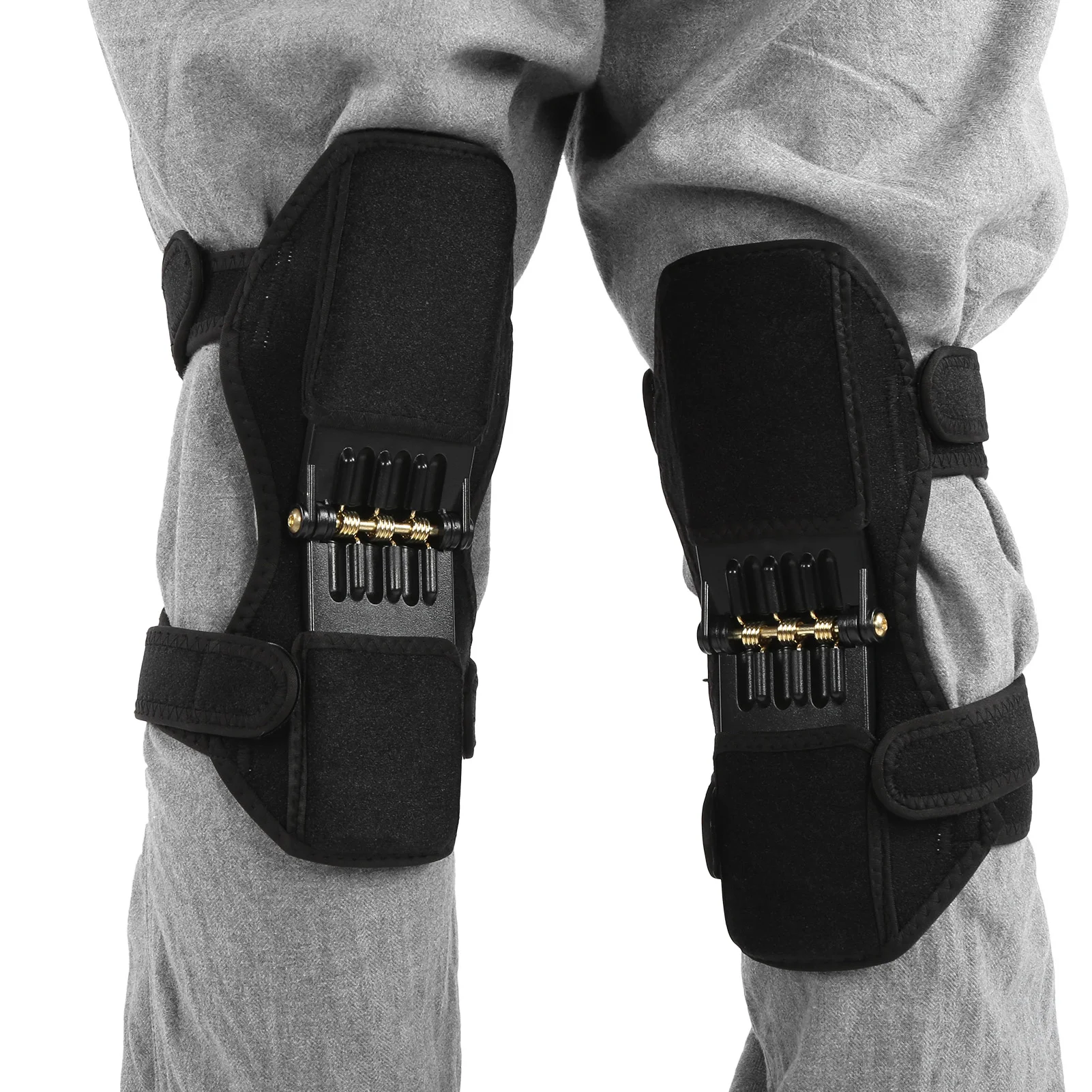 

A pair Knee Support Knee Support Powerful Spring Force Knee Pads Non‑Slip Leg Protector Leg Protector Spring Force Knee Pads