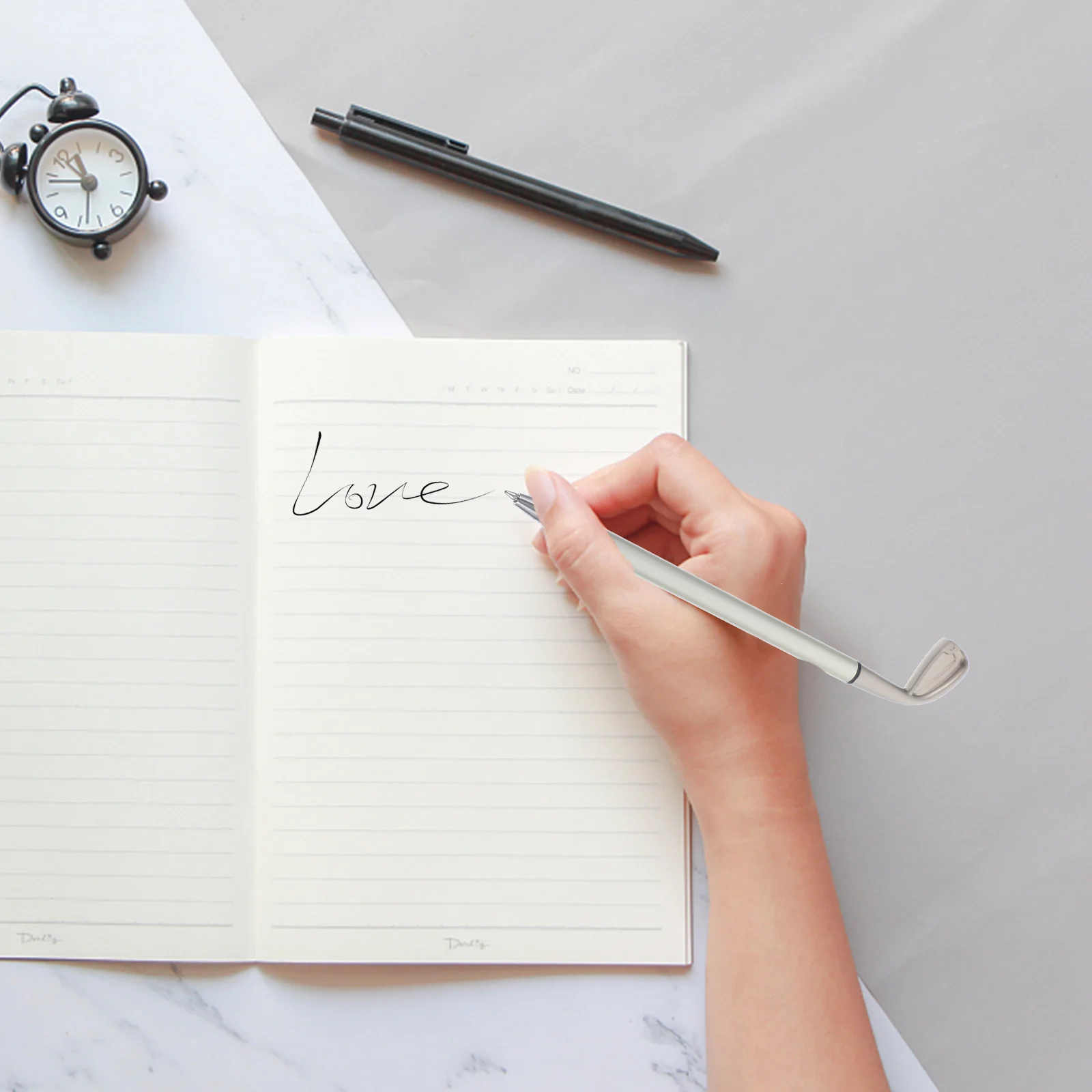 

Golf Ballpoint Mini Brass Metal Office Desk Ballpoint Stationery Stationery Gift For Men Desk Pens Souvenirs Novelty Writing