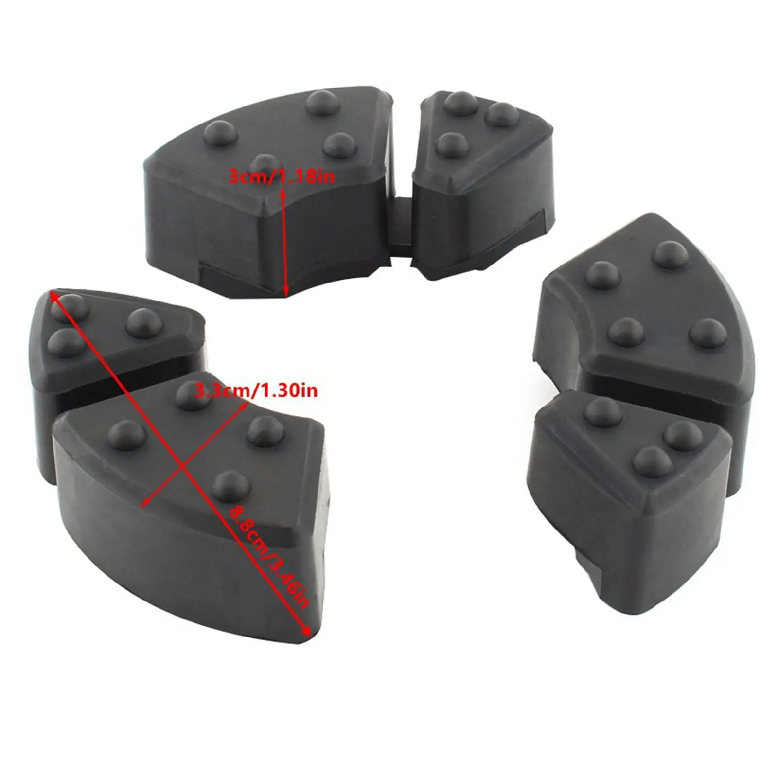 3x دراجة نارية ضرس محور المثبط المطاط كتلة إصلاح استبدال سهلة ل