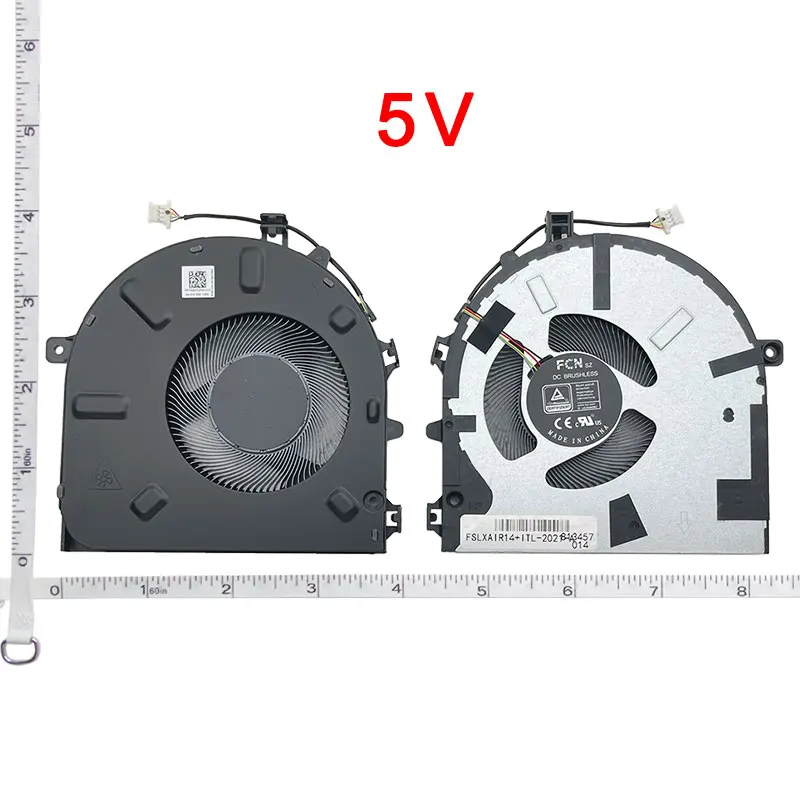 New Laptop CPU Cooling Fan For Lenovo Air 14+ACN AIR 14+ ITL 2021/PLUS MX450 14+ ITL ACN 2021/Air 14+ACN ITL/Air 14+ IAP7 2022 image 2