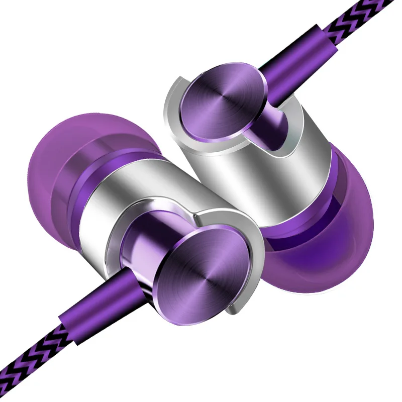 Écouteurs intra-auriculaires filaires avec microphone, écouteurs sport, basses profondes, stéréo, iPhone, Samsung, Huawei, Xiaomi, 3.5mm