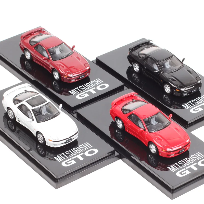 HJ Hobby Japan 1/64 Scale Mitsubishi GTO Twin Turbo JDM Model Car Diecast Metal Toy Vehicles Replicas Collectible