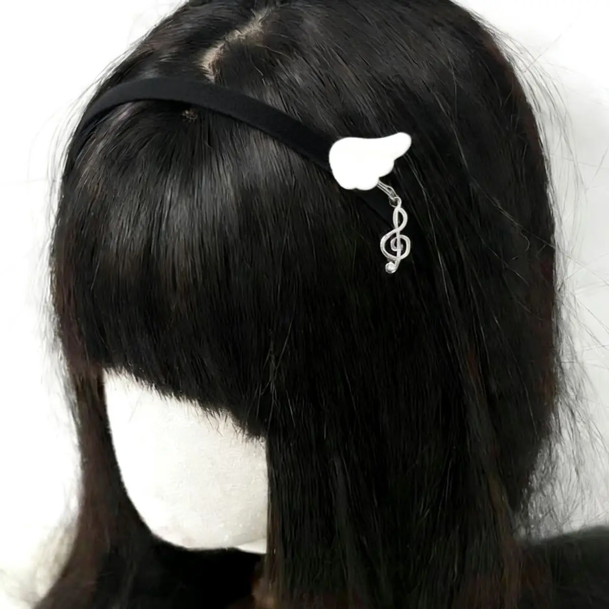 Korean Y2K Kawaii Polka Dot 1cm Thin Headband Cute Lolita Cosplay Hair Accessory Head Band for Women Girls Ashion Items Hairband