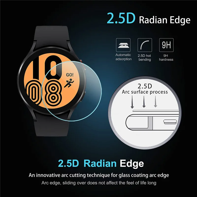 Tempered Glass For Samsung Galaxy Watch 4 44mm 40mm HD Clear Protective Glass Galaxy Watch 4 Classic 42mm 46mm Screen Protector