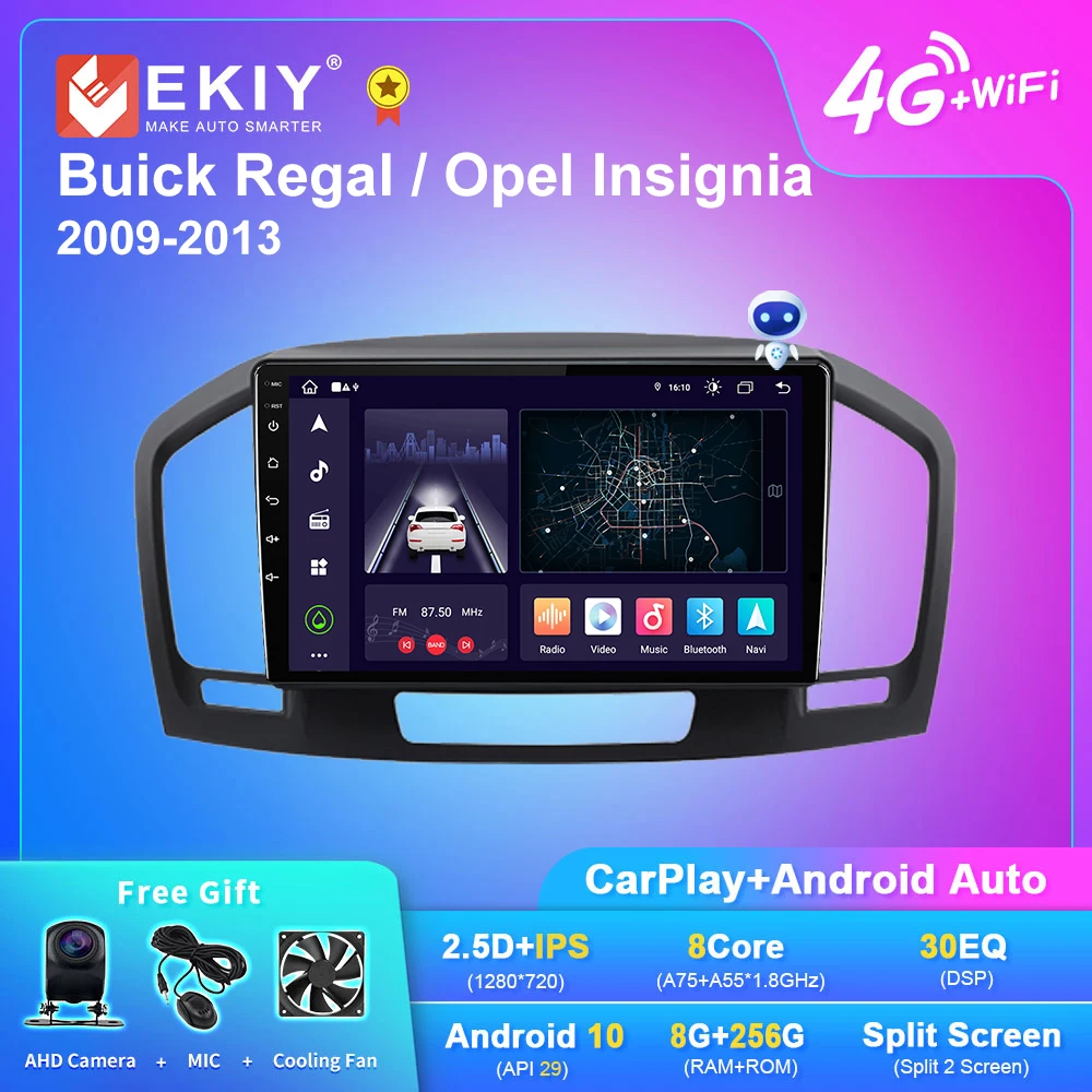 

EKIY X7 Car Radio For Buick Regal For Opel Insignia 1 2009 - 2013 Stereo Multimedia Video Player Auto Navigation GPS Android DVD