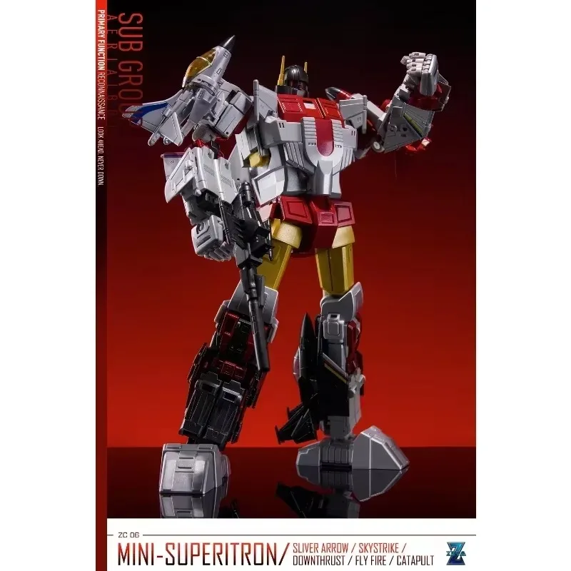 Transformation ZETA Toys ZC06 ZC-06 Superion Silverbolt Slingshot Skydive Airraid Fireflight Small Proportion Full Set in Stock