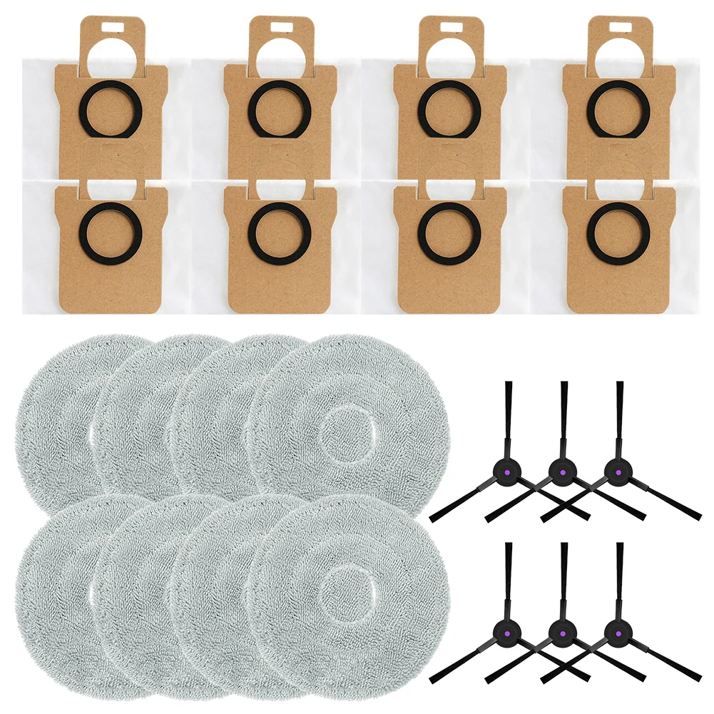 Mop Cloth Dust Bag Side Brush For JONR For P20 PRO Replacement Accessories Cleaning Tools Home Appliance Parts