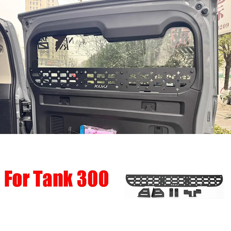

For Great Wall Tank 300 TANK 300 Tailgate Storage Frame Window Sill Fence Storage Rack Interior Accessories