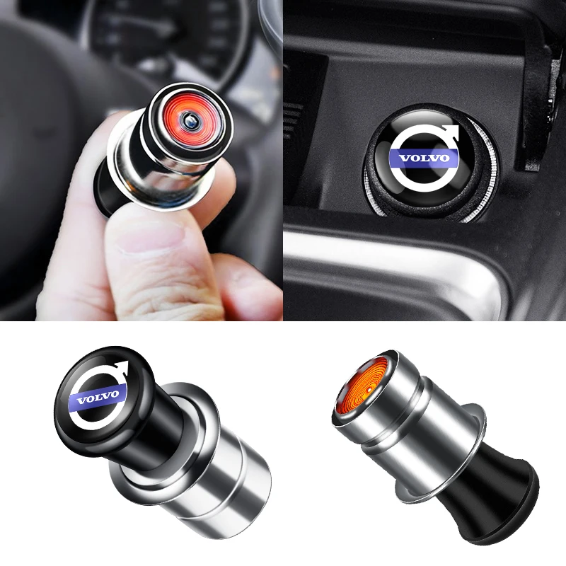 

Car Portable Cigarette Lighter Auto Badge Cigar Lighter Adapter For Volvo BMW M Mercedes Benz AMG Audi Sline Mazda Opel Tesla