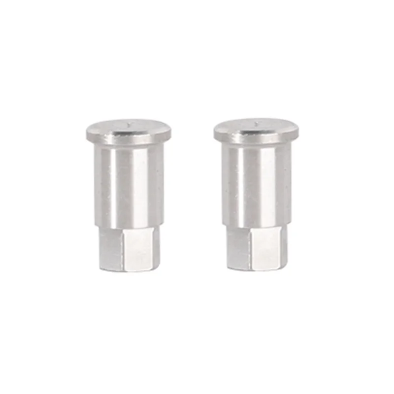 Adaptador de cubo sextavado de roda dianteira de metal quente para ldrc ae86 a86 a86p ld1801 1/18 rc carro atualização peças acessórios