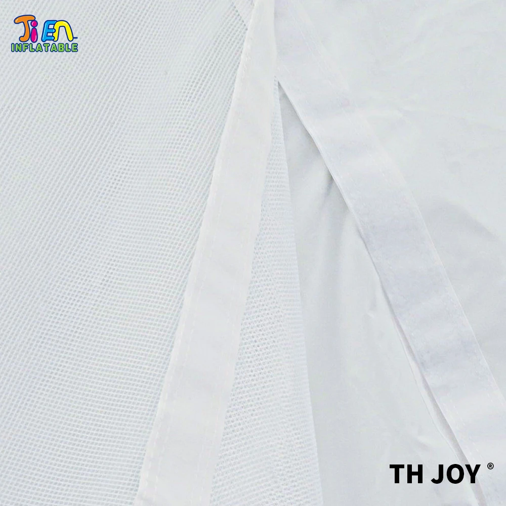 Tenda gonfiabile bianca personalizzata per matrimoni 10x6m/12x6m/12x8m, tenda gonfiabile per feste per attività di carità, servizio di preghiera