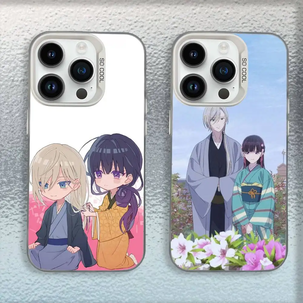 

M-My Happy Marriage Phone Case For iPhone 16,15,14,13,12,11,Mini,Pro,E,SE4,MAX White Candy Matte Shockproof Cover