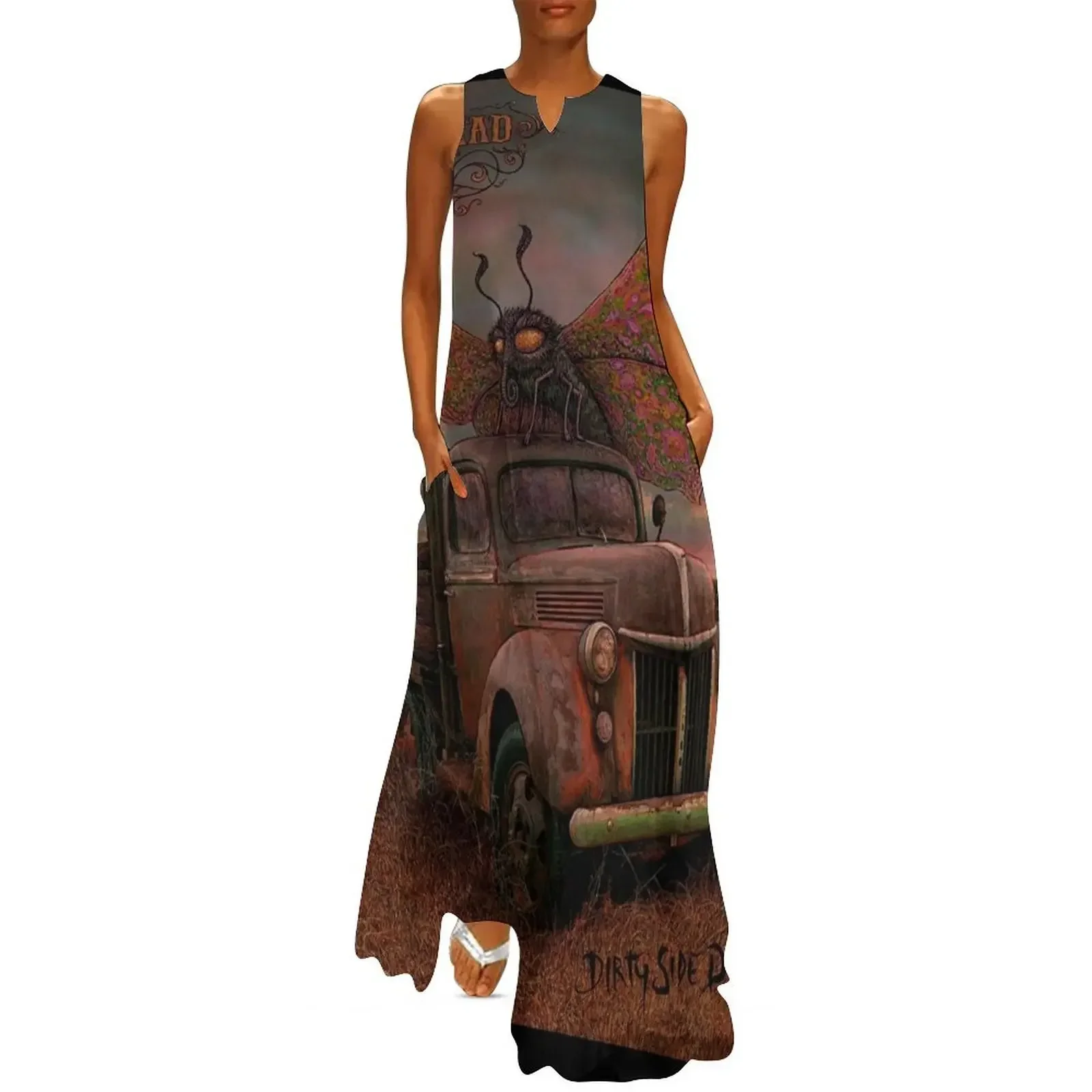 

Widespread Panic dirty side down Long Dress dresses for prom dresses ladies 2025 summer women's summer dresses 2025 Dress