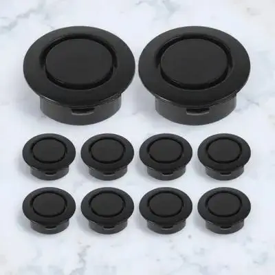 

10pcs Bumper Radar Back Bumper Guard Cover Durable Plastic Easy Install Compatible Models Front Rear Sensor Protector