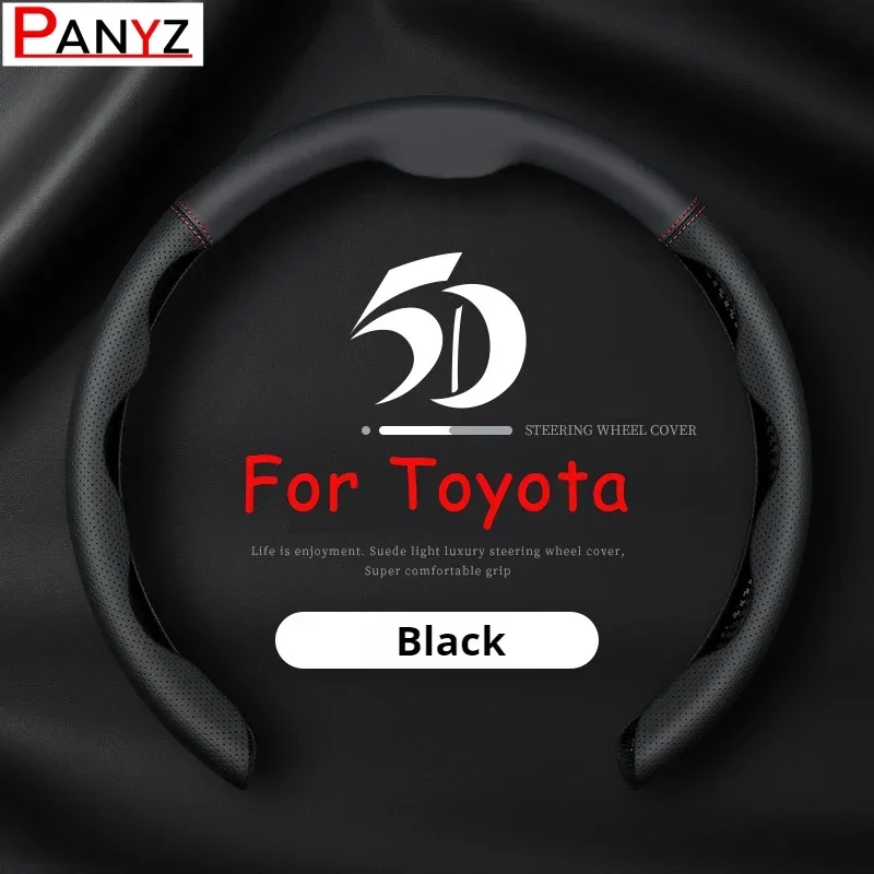 Leather Car Steering Wheel Cover Non-slip Breathable For Haval GWM jolion H6 H7 H8 H4 H9 F5 F7 F7X F7H H2S Car Accessories