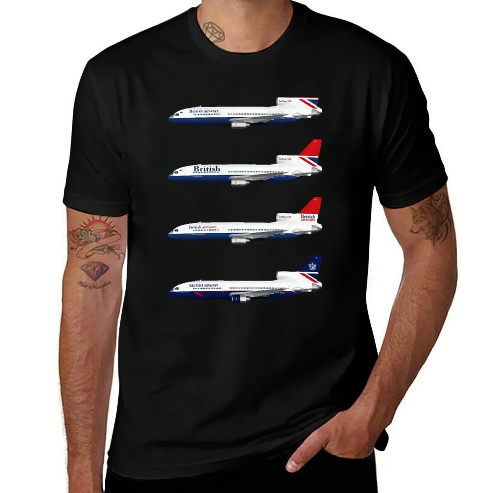 

BA tristar 500s T-Shirt affliction shirts quick-drying Men's t-shirt