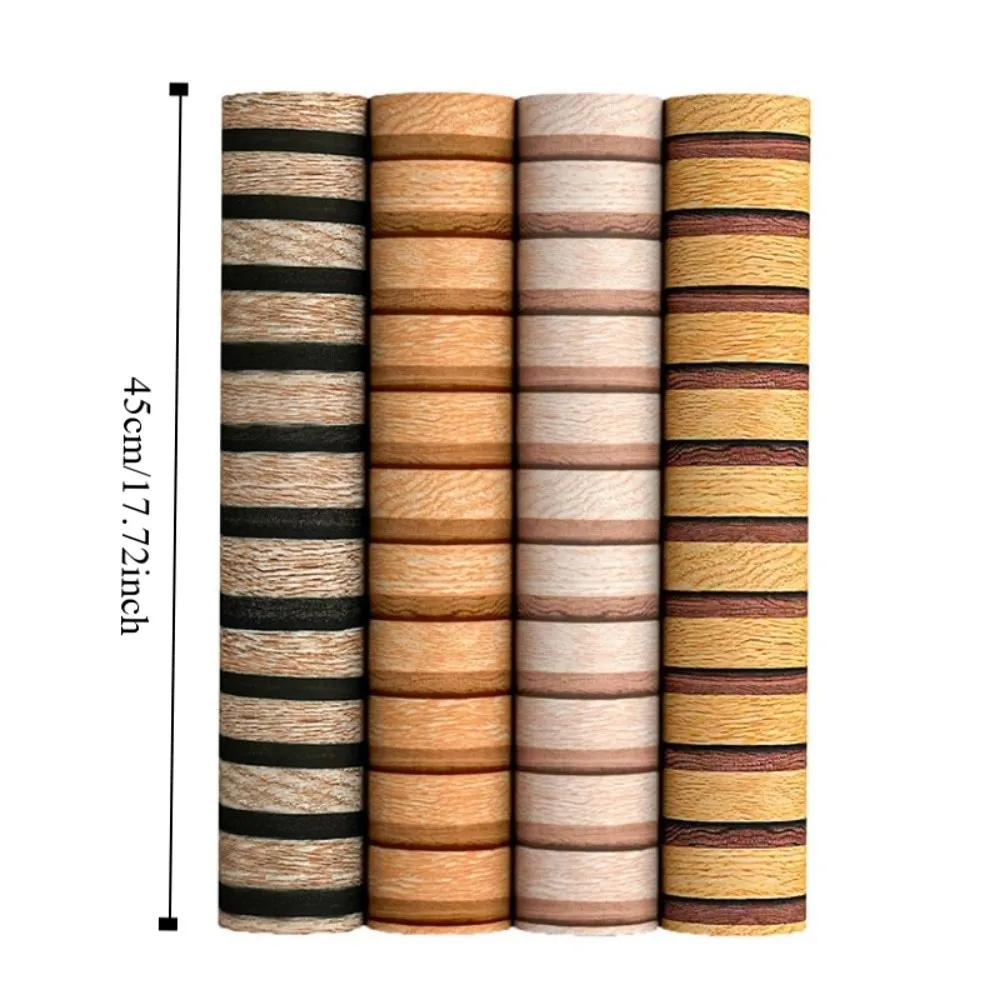 ملصقات جدار مقاومة للماء مقاومة للرطوبة بعرض 45 سنتيمتر ملصقات جدار رغوة سميكة قشر وعصا ورق حائط ذاتي اللصق