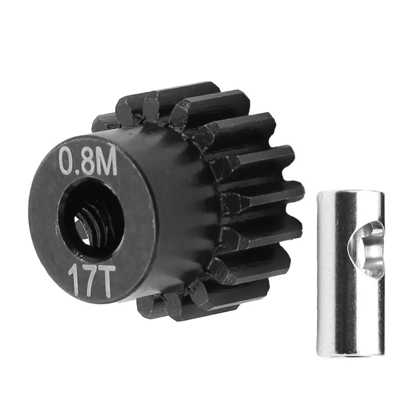 M0,8 gehärteter Stahl 45er # Stirnrad 5 mm Bohrung – für 1/10 RC Monster Truck Crawler Upgrade-Teil – Detail 15